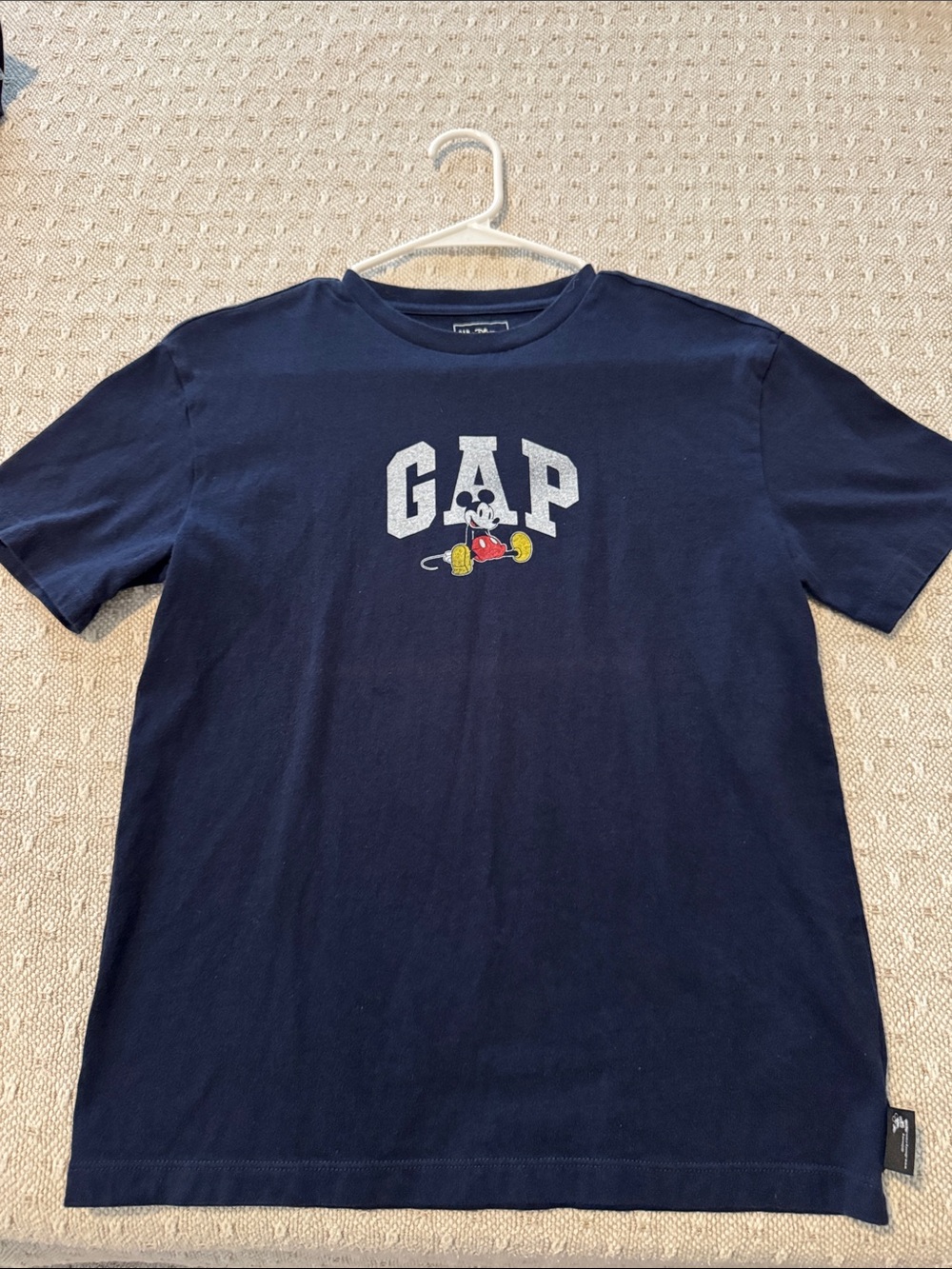 GAP X Disney Navy Tee with Mickey Graphic